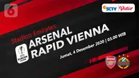 Arsenal vs Rapid Vienna (Liputan6.com/Abdillah)