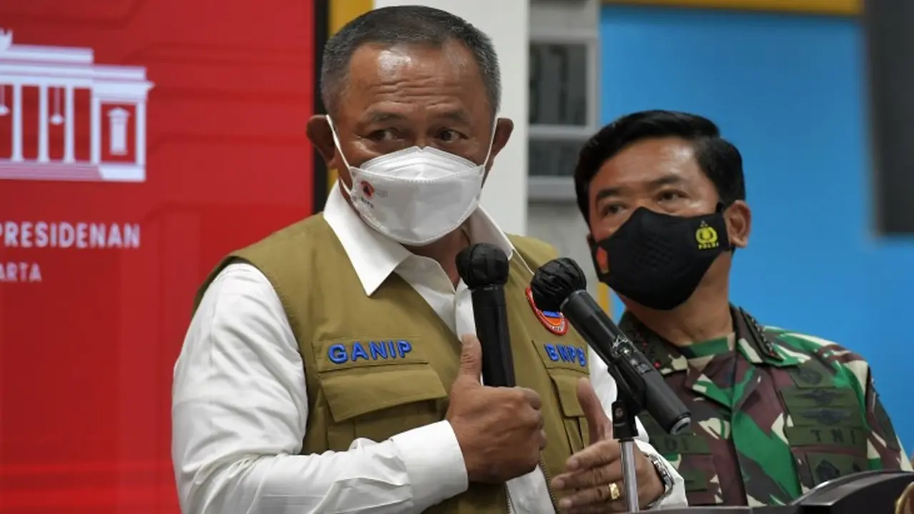 Kepala BNPB Ganip Warsito