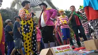 Ramai-Ramai Galang Dana untuk Korban Gempa Palu di CFD Bundaran HI