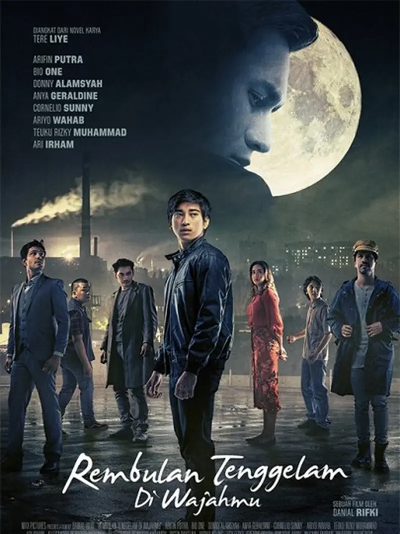 Poster film Rembulan Tenggelam Di Wajahmu. (Foto: Dok. Max Pictures)