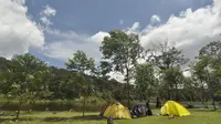 Objek Wisata Telaga Tambing di Kabupaten Poso yang menjadi salah satu destinasi wisata andalan. Tempat wisata di Taman Nasional Lore Lindu ini hingga pertengahan Mei ditutup sementara karena pandemi Covid-19. (Foto: Faiz Sengka).