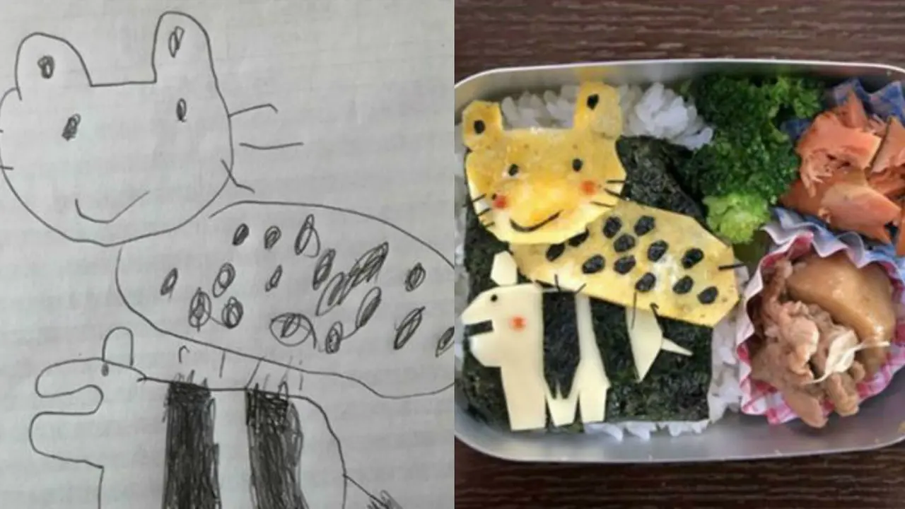 Bento karya Takafumi Ozeki demi anak yang disayangi.