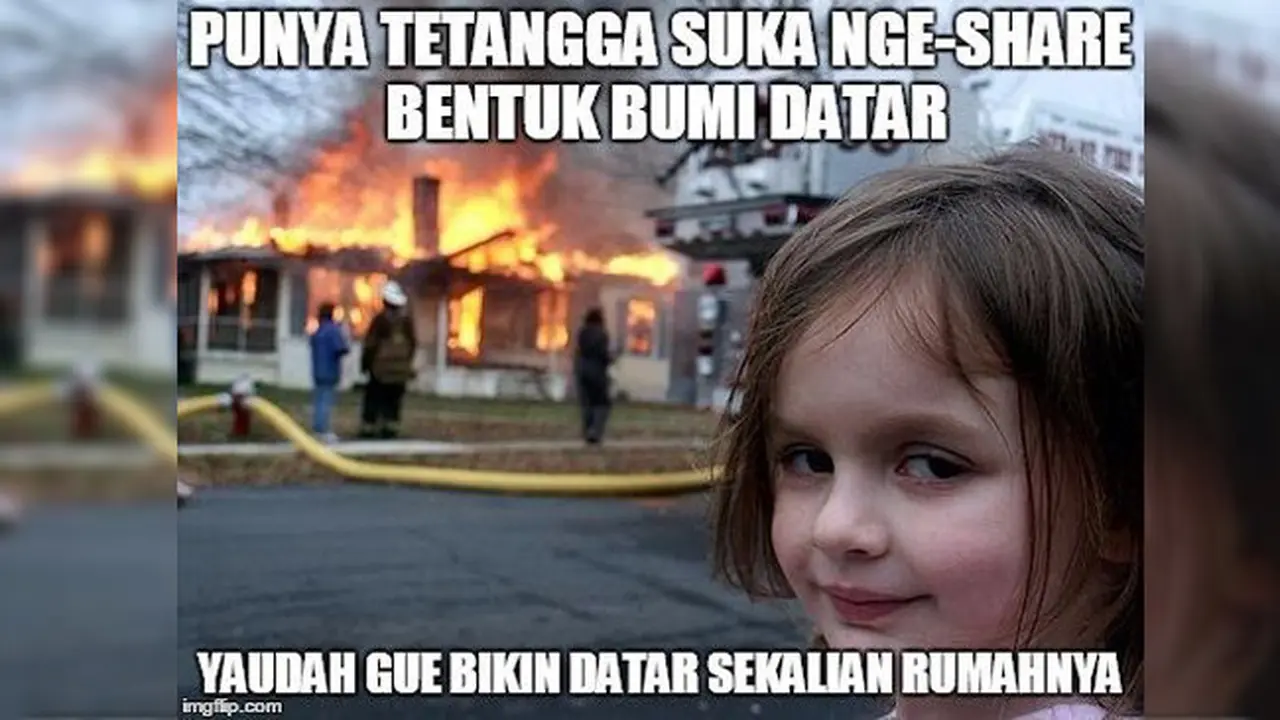 10+ Meme Kocak Bumi Datar yang Bikin Cekikikan