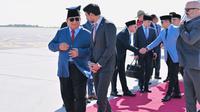 Dari Amerika Serikat, Presiden Prabowo Subianto tiba di Bandar Udara Internasional Ottawa Macdonald-Cartier, Ottawa, Kanada pada Rabu 24 September 2025. (Biro Pers)