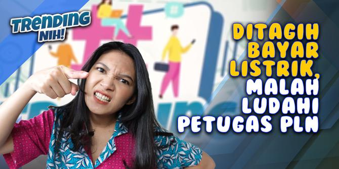 VIDEO: Trending Nih! Ditagih Bayar Listrik, Pria Malah Ludahi Petugas PLN