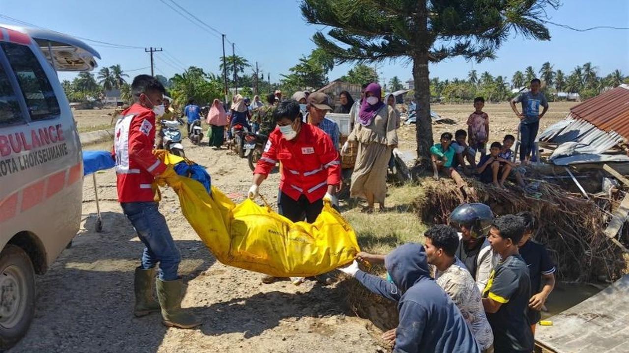 PMI Kerahkan Tim Evakuasi Korban Banjir Aceh Utara, Lima Jenazah Ditemukan