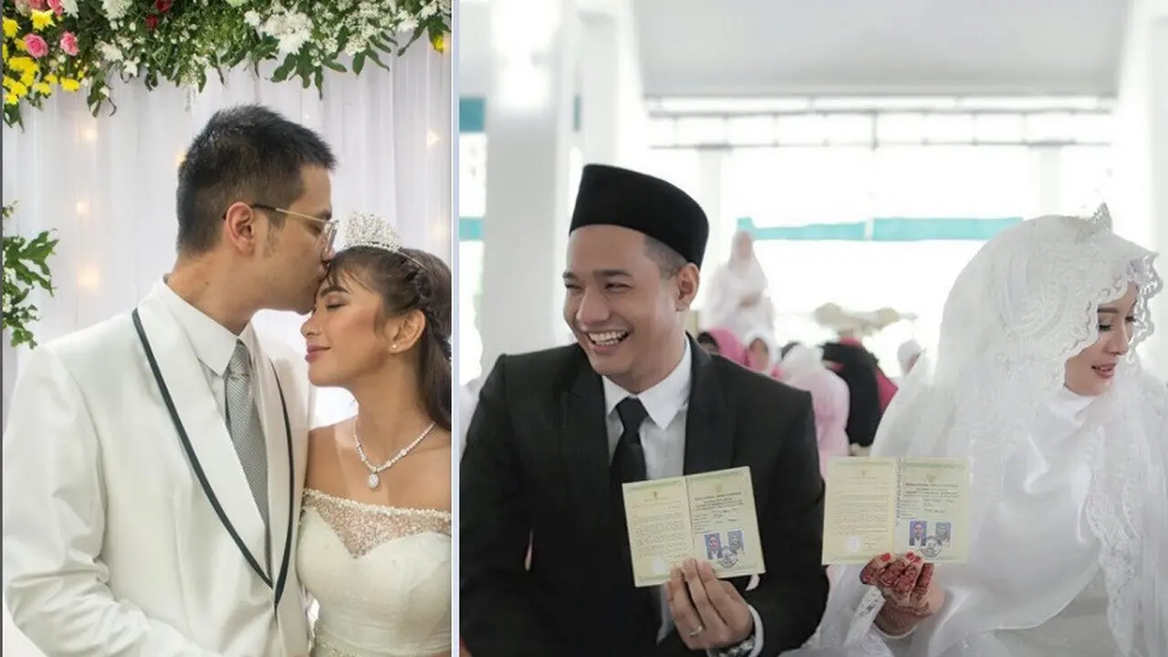 Bintang Sinetron Suster El Bersama Pasangan Asli