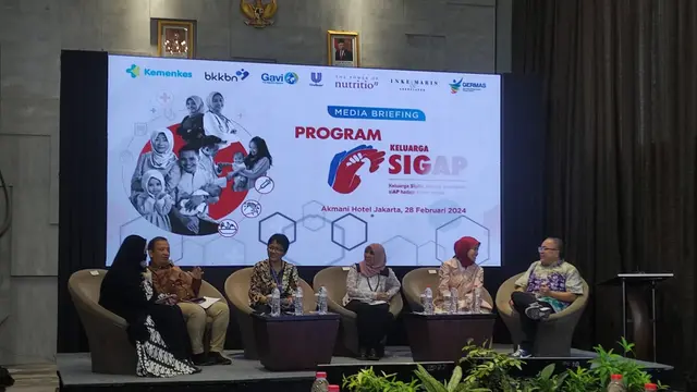 Dokumentasi Media Briefing Keluarga SIGAP