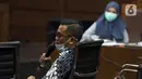 Andi Irfan Jaya saat menjadi saksi pada sidang lanjutan dugaan suap dan tindak pidana pencucian uang terkait pengurusan fatwa Mahkamah Agung untuk Djoko S Tjandra dengan terdakwa Pinangki Sirna Malasari di Pengadilan Tipikor, Jakarta, Senin (7/12/2020). (Liputan6.com/Helmi Fithriansyah)