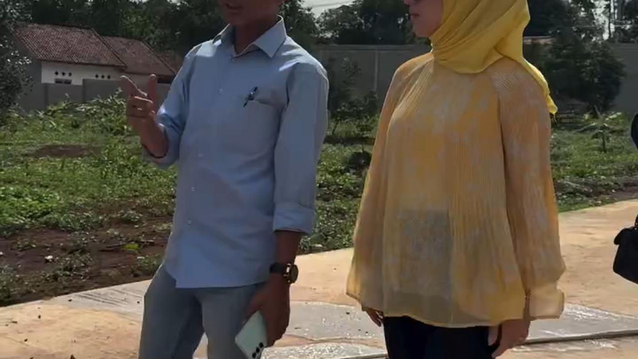 Irish Bella Temani Sang Suami Cek Proyek Baru di Subang