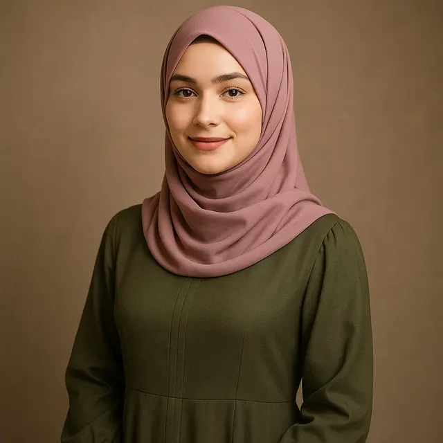 Warna Jilbab untuk Gamis Army