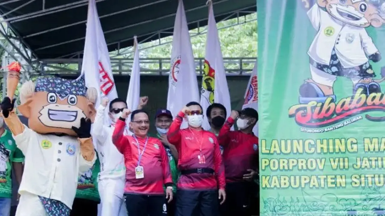 Si-Babal (banteng baluran) sebagai maskot Pekan Olahraga Provinsi (Porprov Jawa Timur Ke-VII yang akan dilaksanakan pada pertengahan tahun 2022.