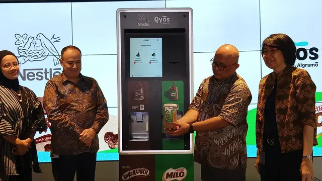 Siapa Mau Coba Beli Isi Ulang Sereal dan Susu Bubuk di Vending Machine?