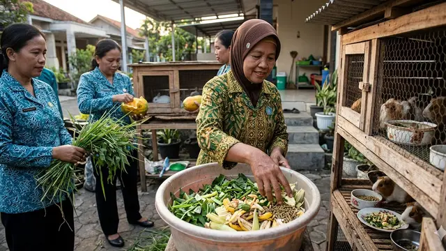 Cara Memulai Ternak Hewan Mini untuk Ibu PKK (Foto: Gemini AI)