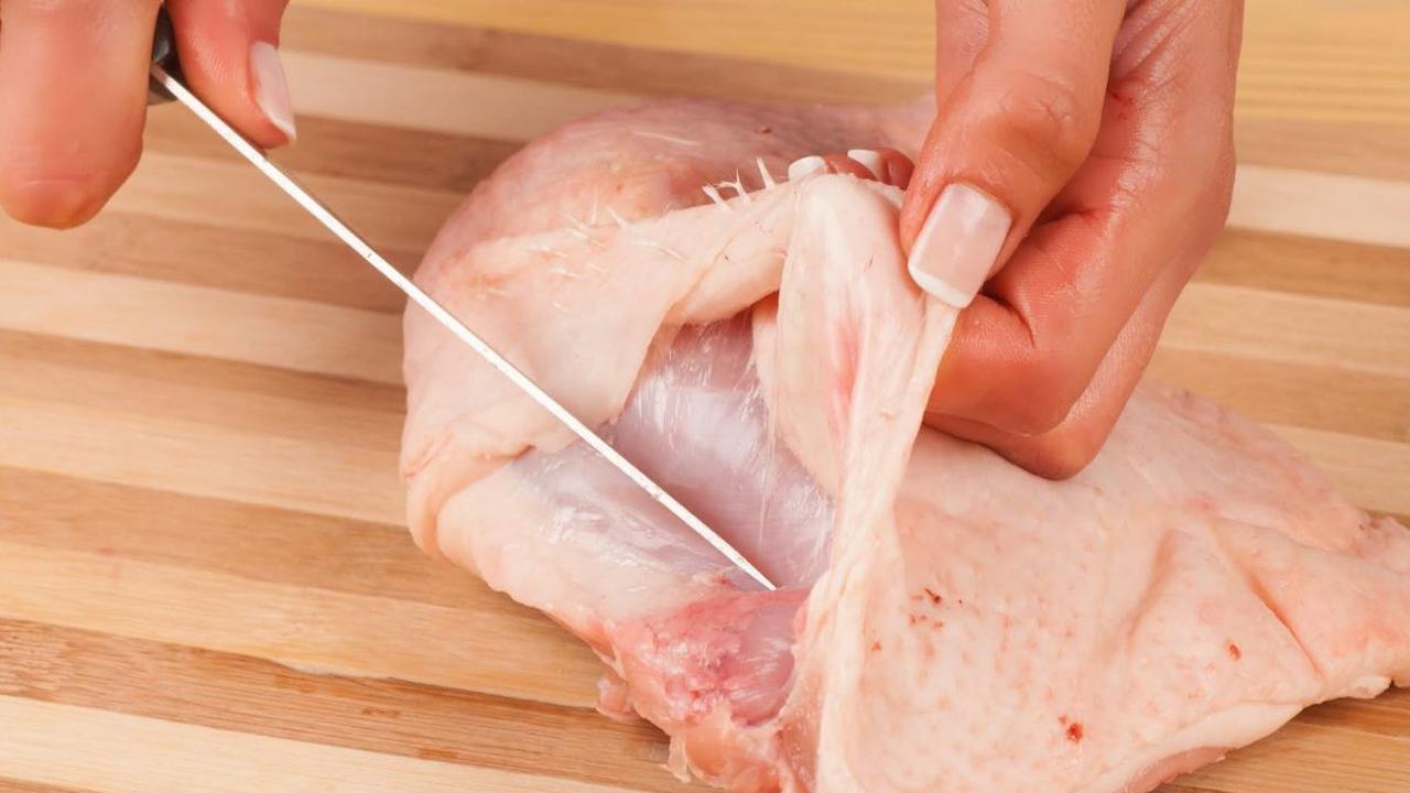 Cuci Bersih Kulit Ayam