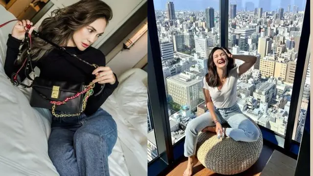 Outfit Padu Padan Jeans ala Luna Maya (Foto: Instagram @lunamaya)