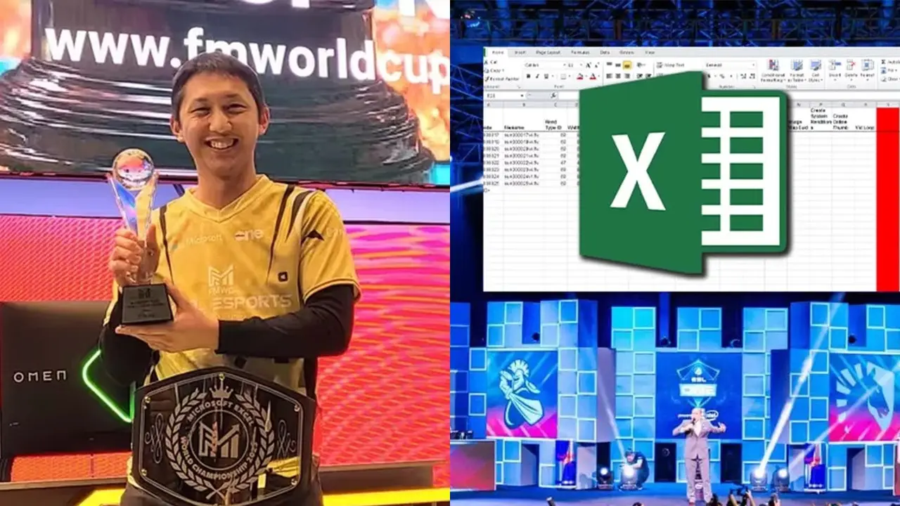 Microsoft Excel Jadi Turnamen Esport Dunia