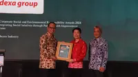 Terus Beri Dampak Berkelanjutan, Dexa Group Raih Indonesia CSR Awards 2024
