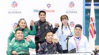 Tim nasional boccia Indonesia meraih hasil yang membanggakan di ajang World Boccia Cup 2024 di Montreal, (Bola.com/Dok. NPC Indonesia)