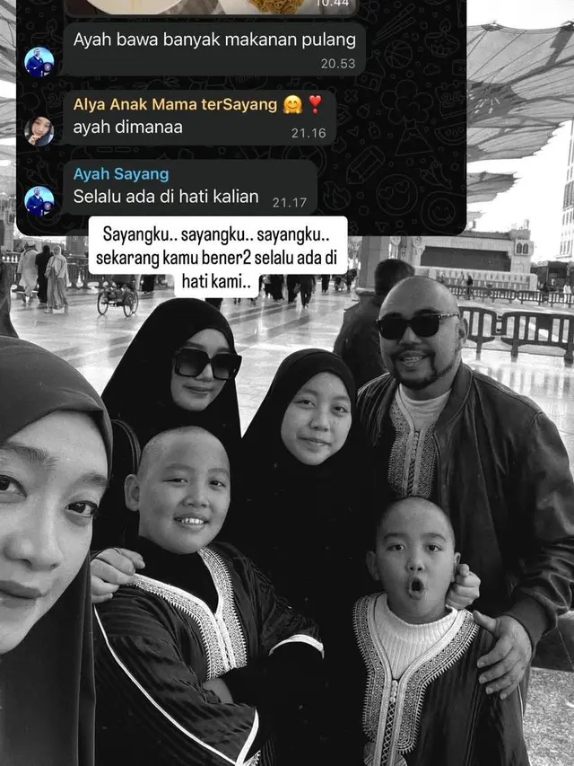 Tangkapan layar chat Alya dan Muliandy Nasution
