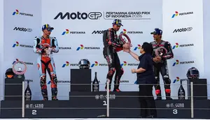 Marco Bezzecchi Juara, Media Italia Soroti Podium MotoGP Indonesia 2026