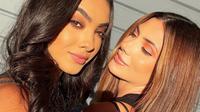 Miss Puerto Rico Fabiola Valentin (kiri) dan Miss Argentina Mariana Varela telah menikah. Dok: Instagram Mariana Varela/@marianajvarela