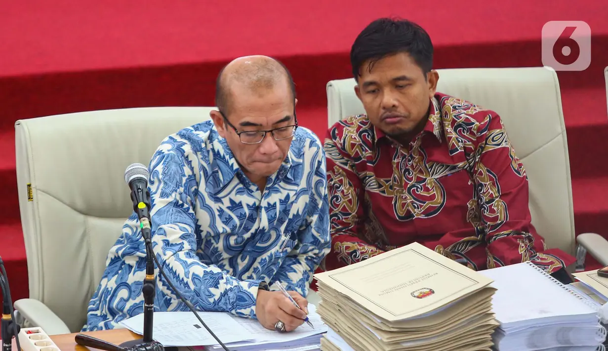 Saat ini, masih tersisa empat provinsi yakni Jawa Barat, Maluku, Papua dan Papua Pegunungan yang dalam proses perampungan rekapitulasi nasional. (Liputan6.com/Angga Yuniar)