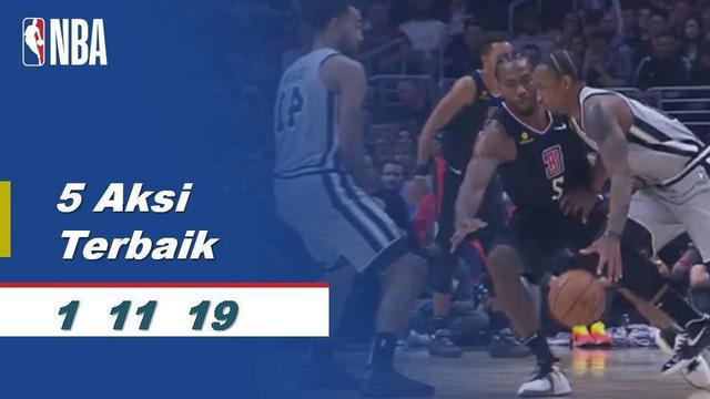 Berita Video 5 Aksi Terbaik 1 November di NBA 2019-2020