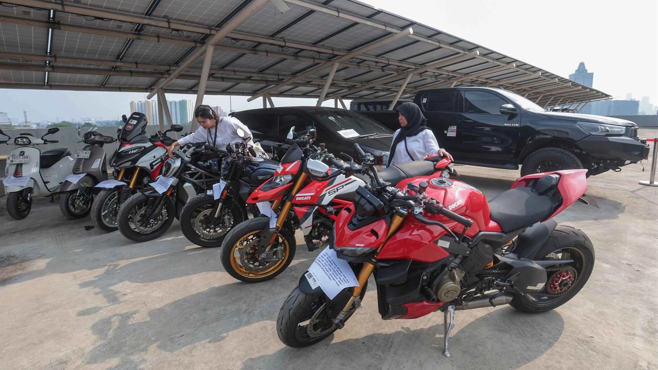 FOTO: Ducati MilikNoel  Masuk Daftar Lelang Aset Rampasan KPK