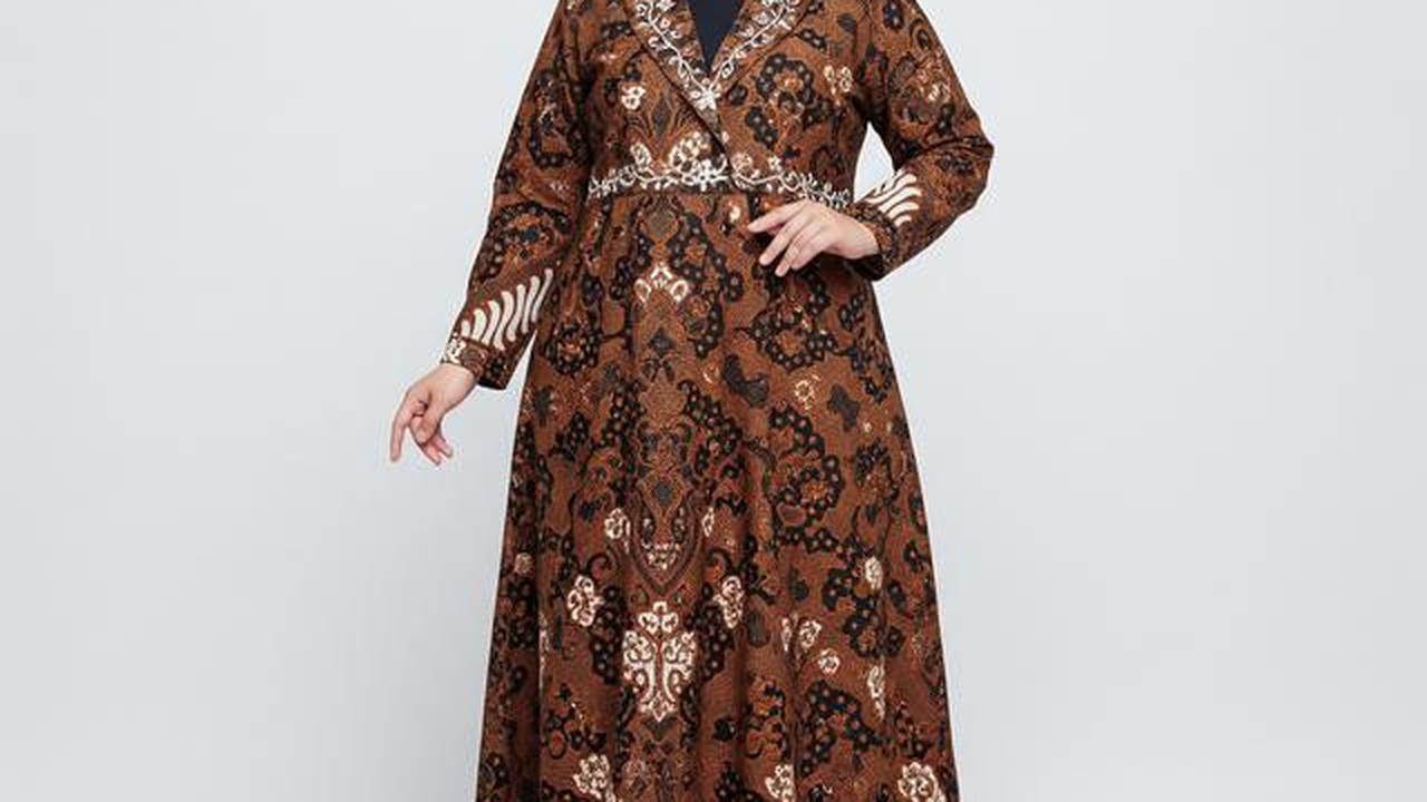 7 Model Gamis Batik Blazer Syari Size Besar, Pilihan Modis untuk Tampil Anggun di 2025