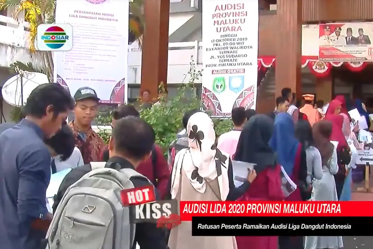 Bukan Hanya Menyimpan Kekayaan Alamnya Saja, Maluku Utara Juga Menyimpan Bakat-bakat Terpendam untuk Liga Dangdut Indonesia. Sumberfoto: Indosiar