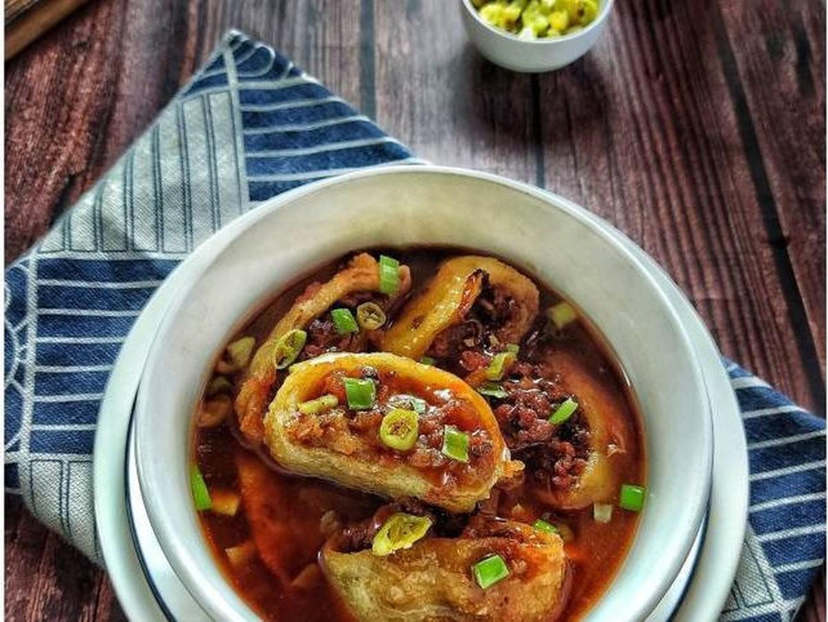 Resep Gohyong Ayam Udang Tahu