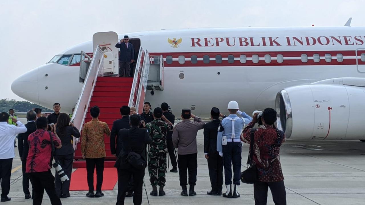 Agenda Lengkap Prabowo selama Lawatan ke Luar Negeri