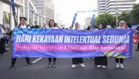 Foto: Peringatan Hari Kekayaan Intelektual Sedunia 2026 Diramaikan Fun Walk di Sarinah