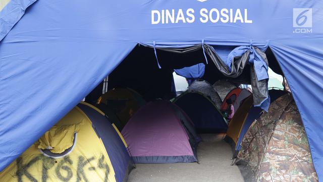 Kondisi Para Pencari Suaka di Lokasi Penampungan