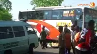 [VIDEO] Pasutri Tertabrak Bus, Sang Istri Meninggal