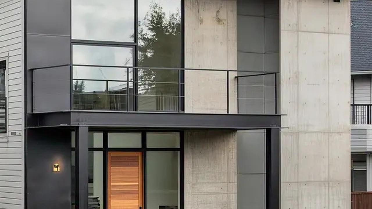 Model Rumah Minimalis 2 Lantai Tampak Depan Terbaru 2025