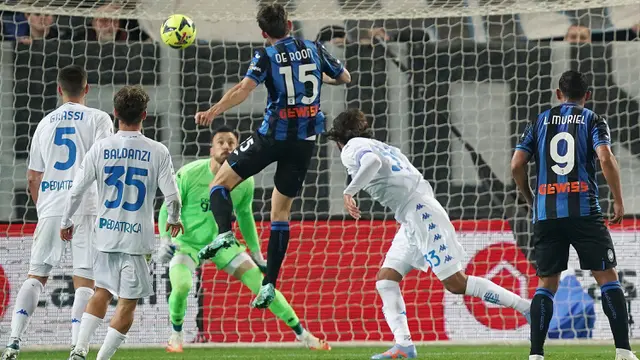 Hasil Liga Italia: Atalanta Menang Dramatis Lawan Empoli