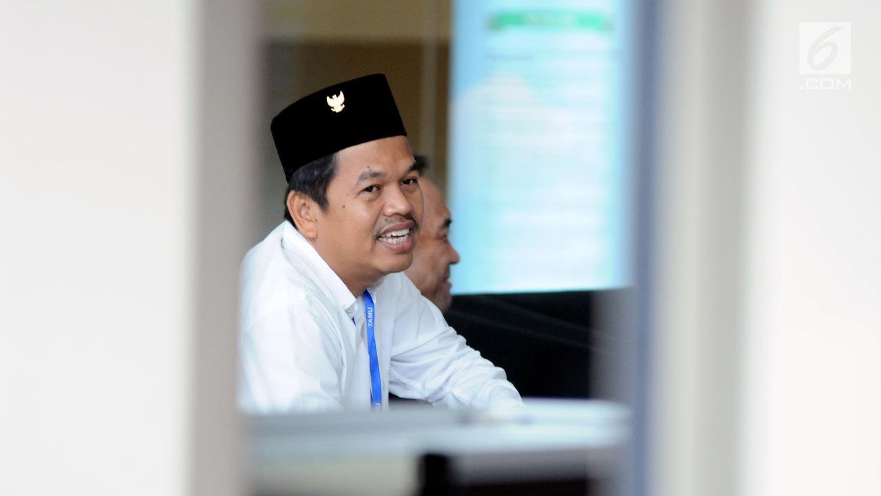 Bupati Purwakarta Dedi Mulyadi Datangi KPK