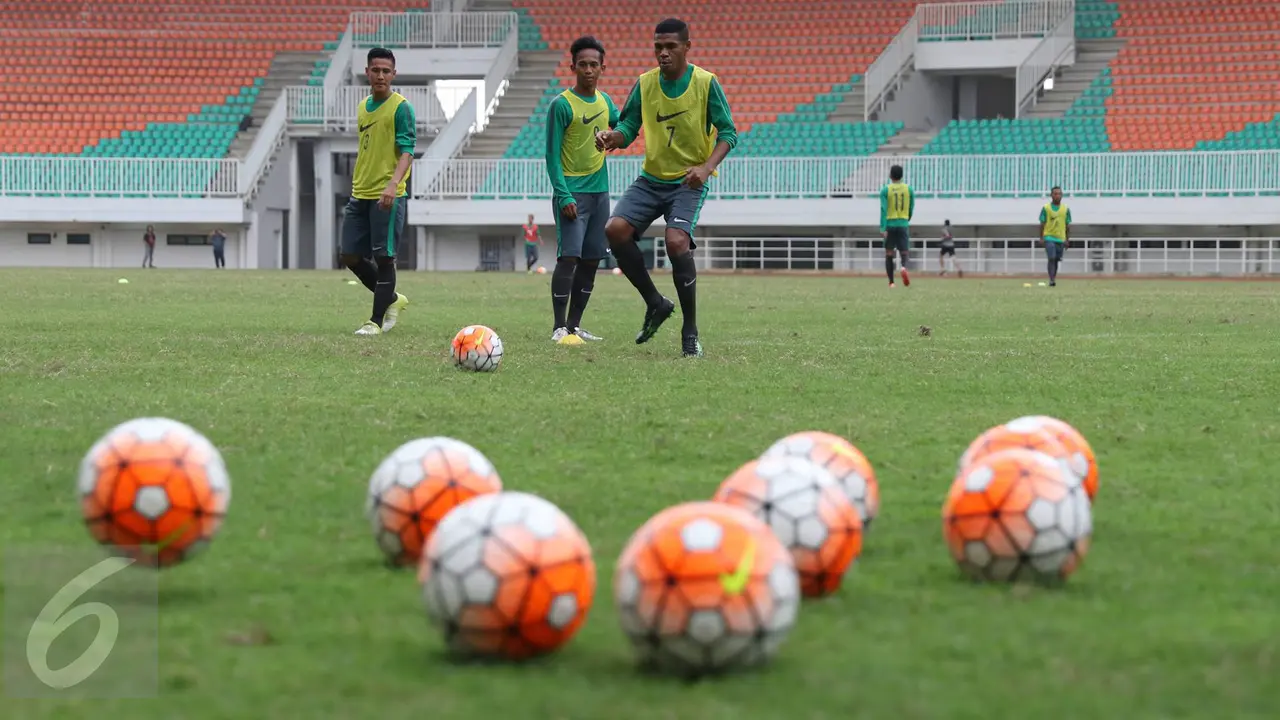 20160816-Pemain Jalani Seleksi Masuk Timnas Gelombang Kedua di Cibinong