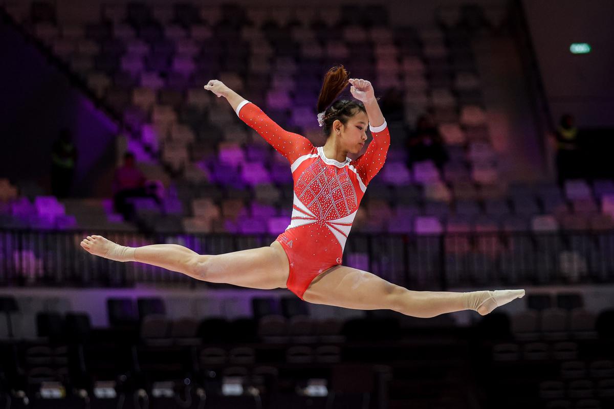 FOTO: Debut Apik Tim Gimnastik Putri Indonesia di Kejuaraan Dunia 2025, Tampil Maksimal di Hadapan Publik Sendiri
