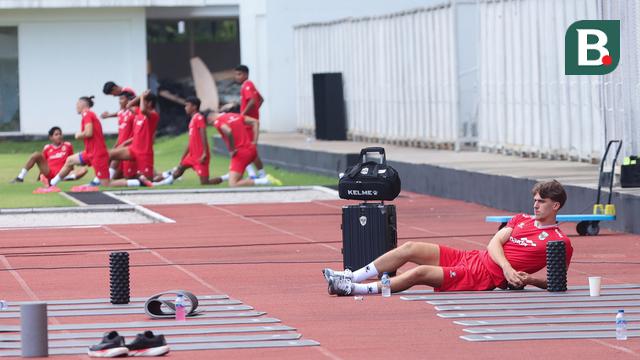Foto: Suasana Santai Latihan Timnas Indonesia Jelang Bentrok dengan Bulgaria di final FIFA Series 2026