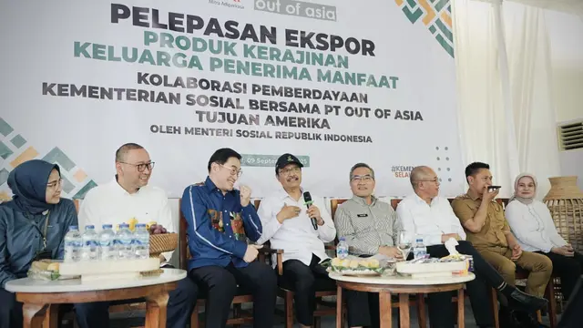 Produk Anyaman KPM Tembus Pasar AS, Gus Ipul Lakukan Pelepasan Ekspor