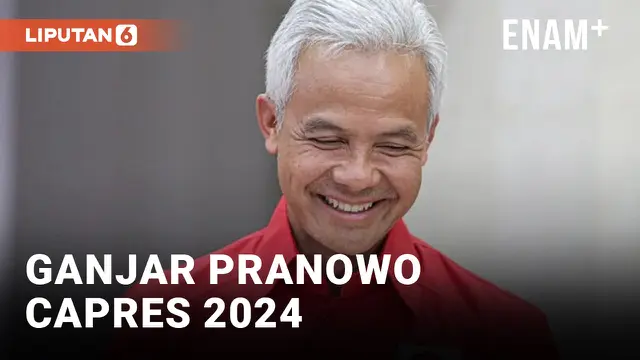 GANJAR PRANOWO RESMI JADI CAPRES YANG DIUSUNG PDI PERJUANGAN UNTUK PILPRES 2024