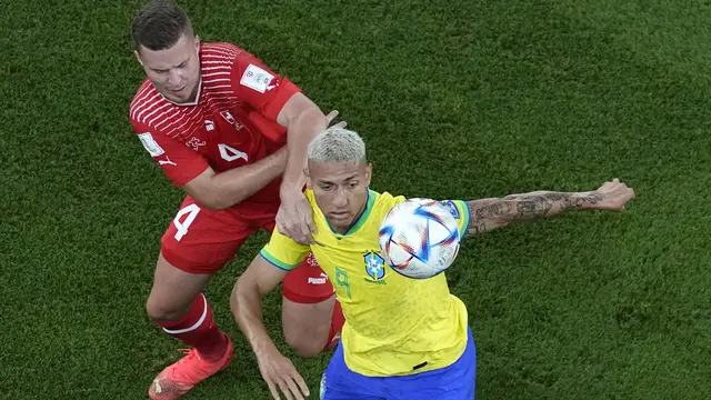 Timnas Brasil vs Timnas Swiss Grup G Piala Dunia 2022