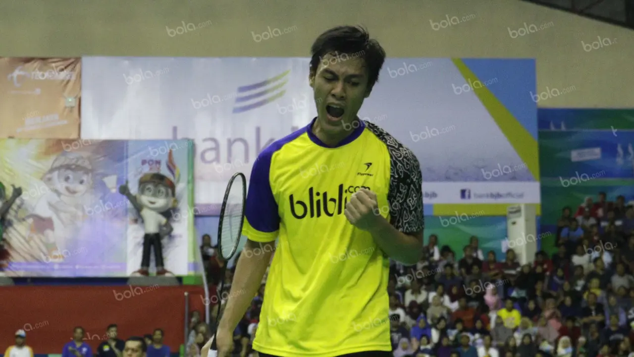 Final Beregu Putra PON XIX Jawa Barat. (Bola.com/Arief Bagus)