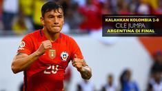 Cile berhasil mengalahkan Kolombia 2-0 pada babak semifinal Copa America 2016 dan akan bertemu Argentina di Final.