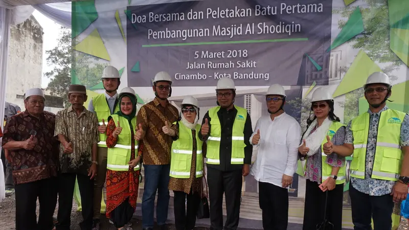 Digandeng Keluarga Ali Sadikin, Ridwan Kamil Kembali Desain Masjid