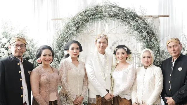 Potret akad nikah dari Giannirma Gavrila dan Janed Kharisma