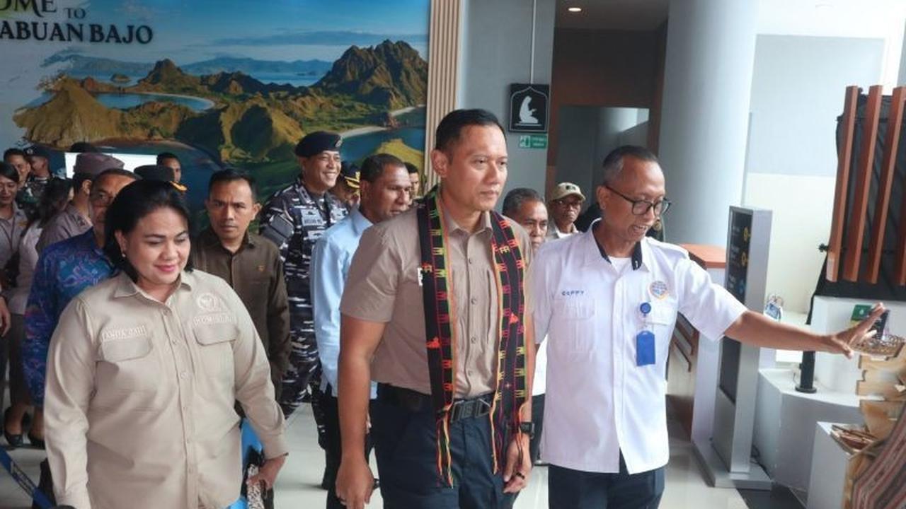 Menko AHY Dukung Penuh Pengembangan Bandara Komodo Labuan Bajo untuk Dongkrak Wisata